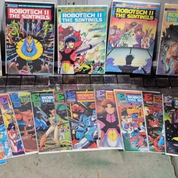 Eternity Comic Robotech II - The Sentinels Vol. 2 Collection #1 - 21 RUN SET - Picture 2 of 16